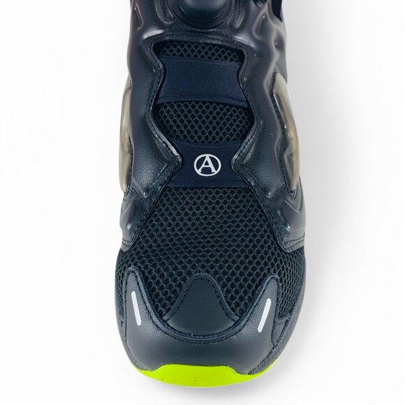 Reebok X Aries InstaPump Fury 94 Black Grey Lime Men\'s Shoes Sneakers 100208650 main image 7
